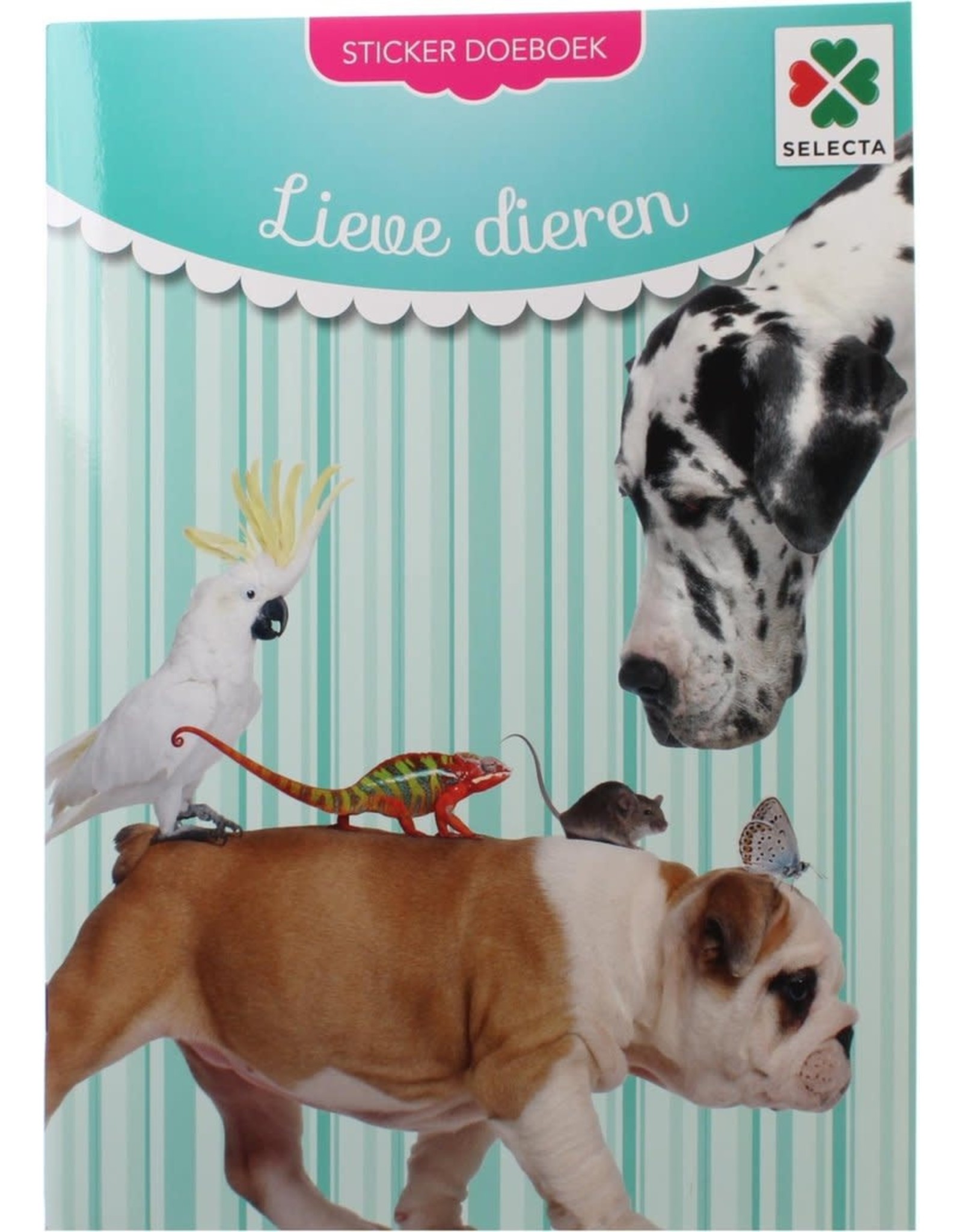 LIEVE DIEREN STICKER DOEBOEK