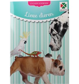 LIEVE DIEREN STICKER DOEBOEK