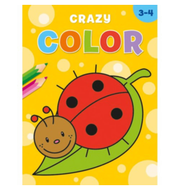 Crazy color - kleurboek - 3-4 jaar