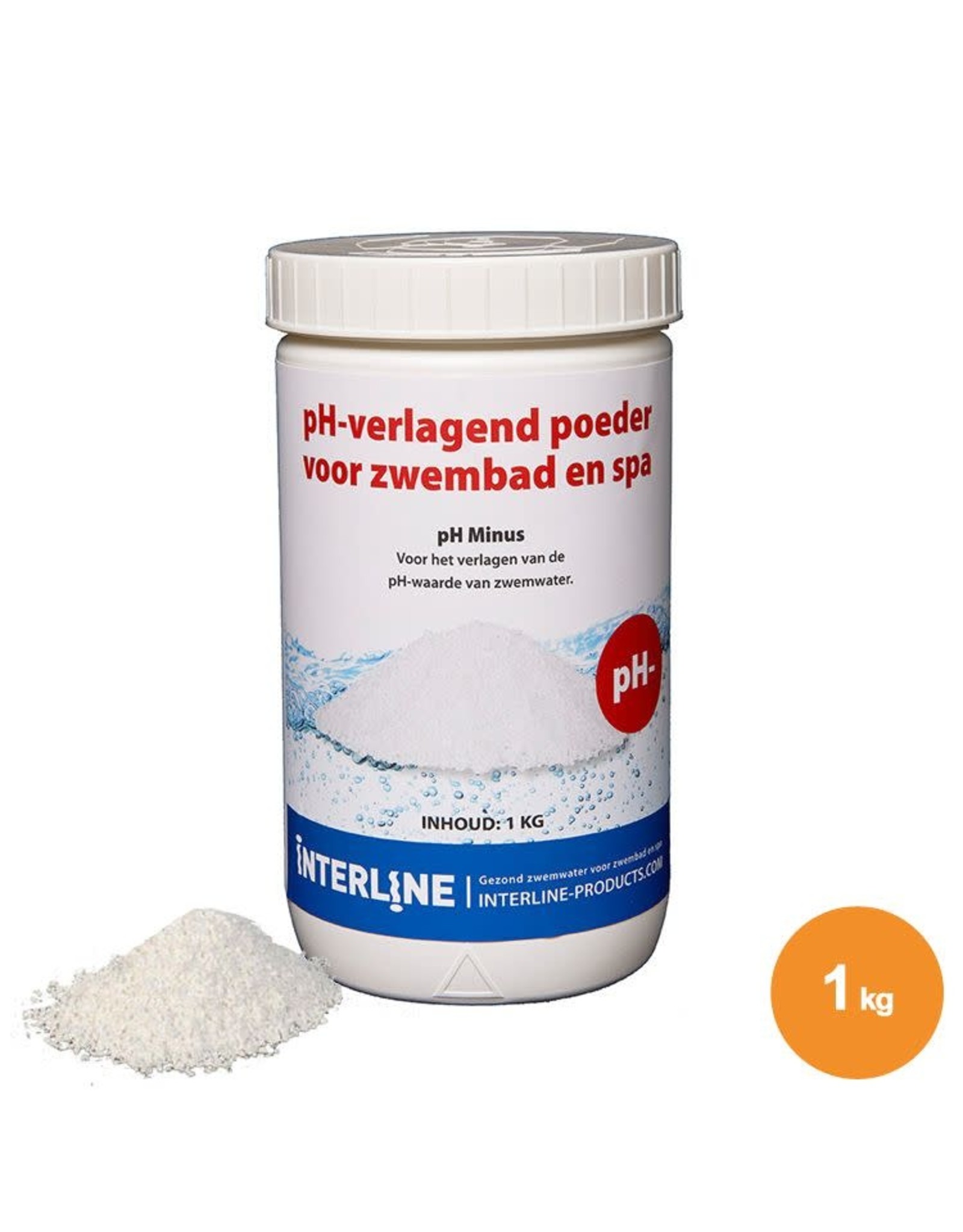 INTERLINE Interline Zwembad Interline pH-minus 1 kg