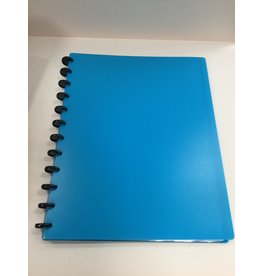 verhaak Map met insteek hoesjes groen/roze