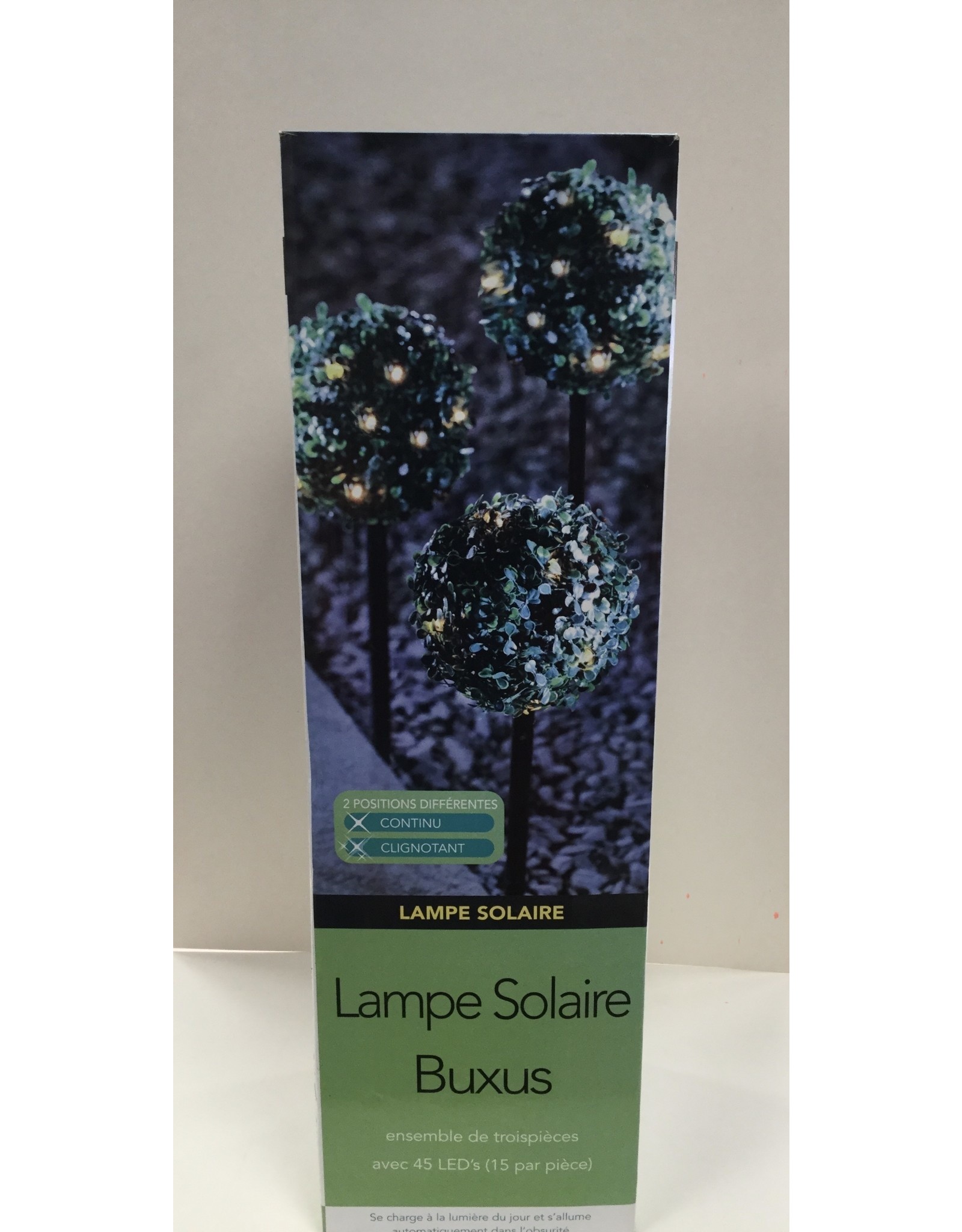 Solarlamp Buxusbol