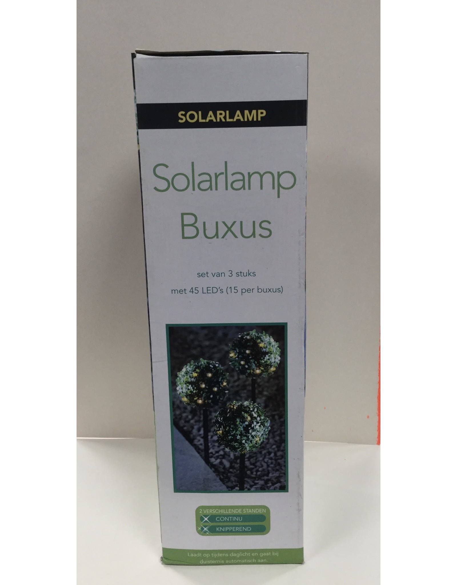 Solarlamp Buxusbol