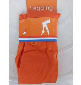 LEGGING ORANJE  MAAT L