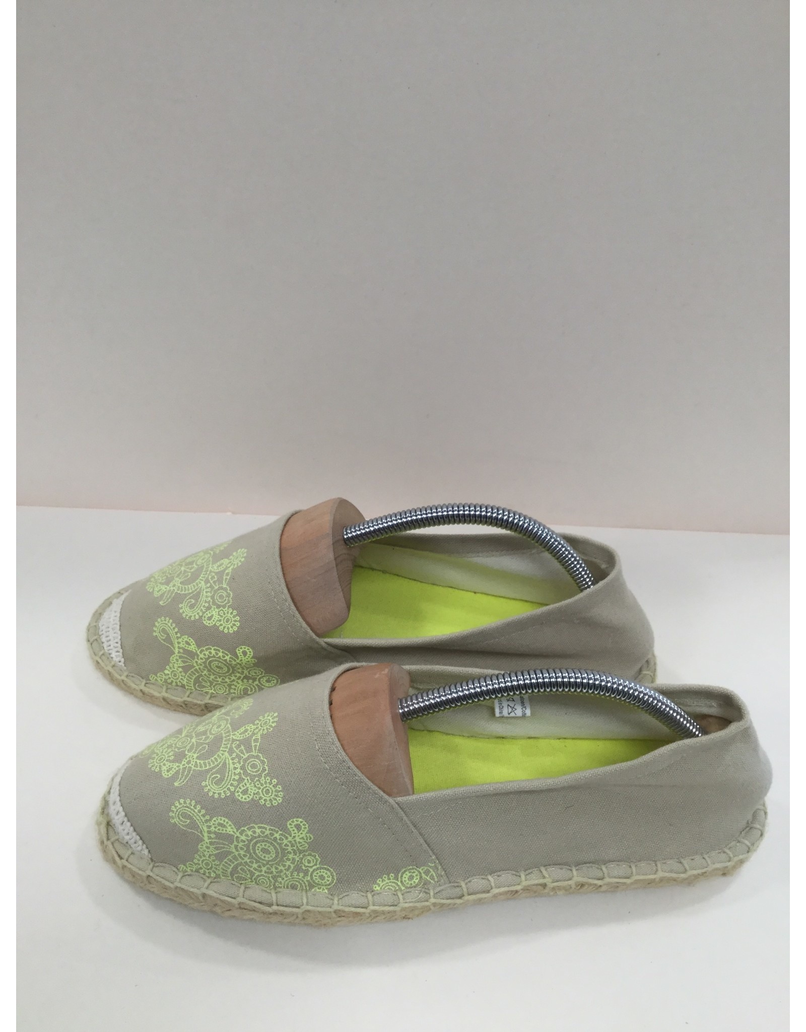 Ibiza Espadrilles voor dames geel maat 39