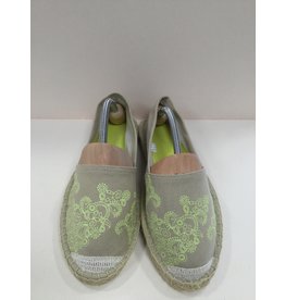 Ibiza Espadrilles voor dames geel maat 38