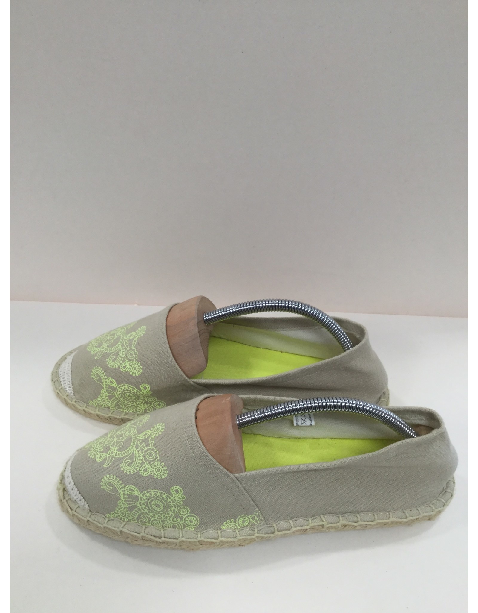 Ibiza Espadrilles voor dames geel maat 37