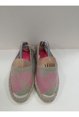 MERKLOOS Ibiza Espadrilles voor dames roze  maat 40