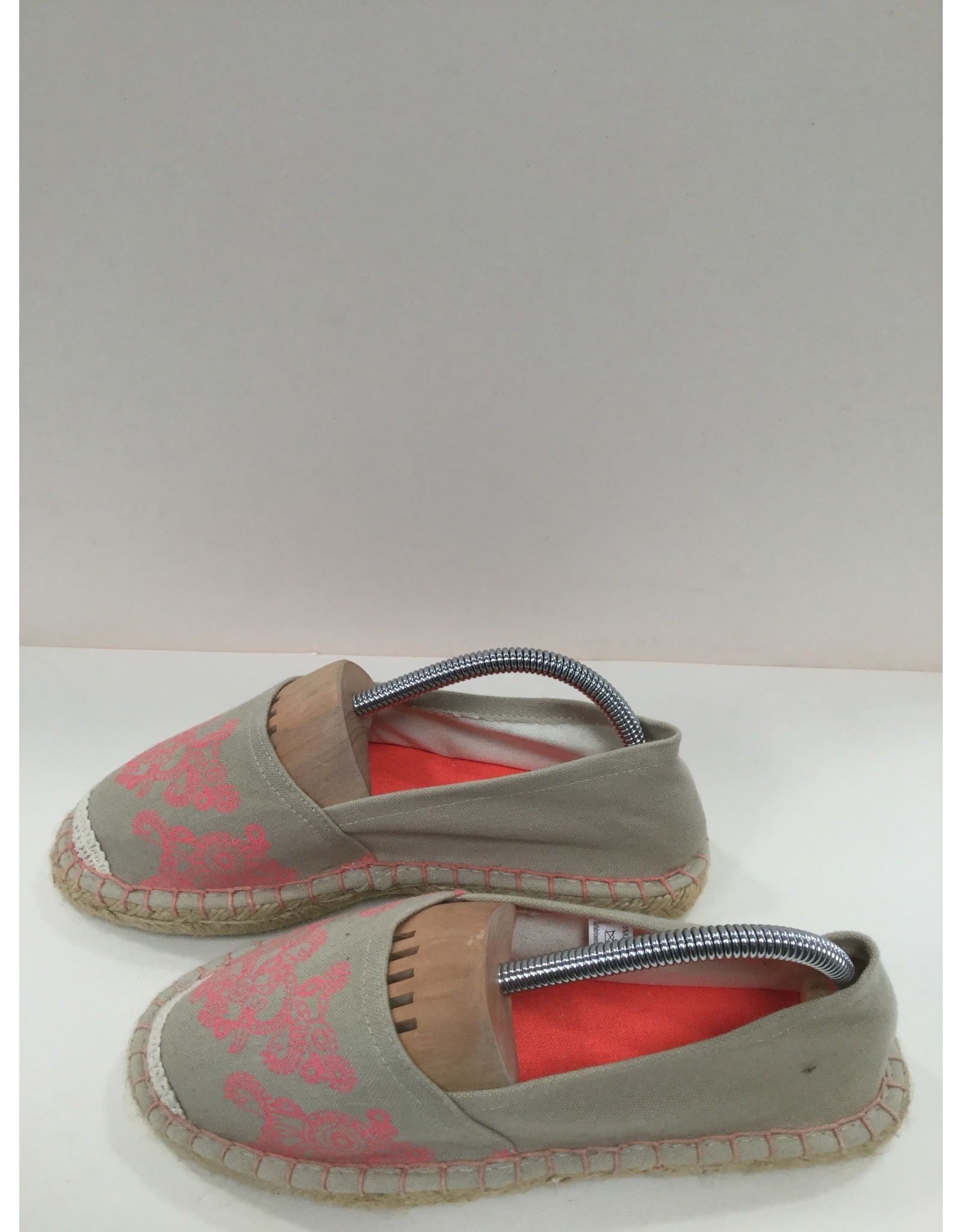 Ibiza Espadrilles voor dames oranje maat 36