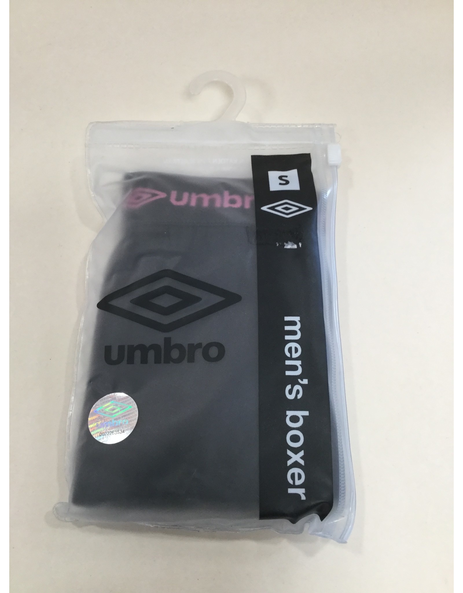 UMBRO BOXER  S ZWARTE BAND