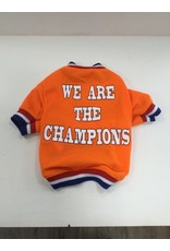 MERKLOOS HONDENTRUITJE M/TEKST ORANJE S/M/L/XL