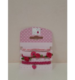 BB BB ARMBANDJES ROOS/HARTJE ROOD