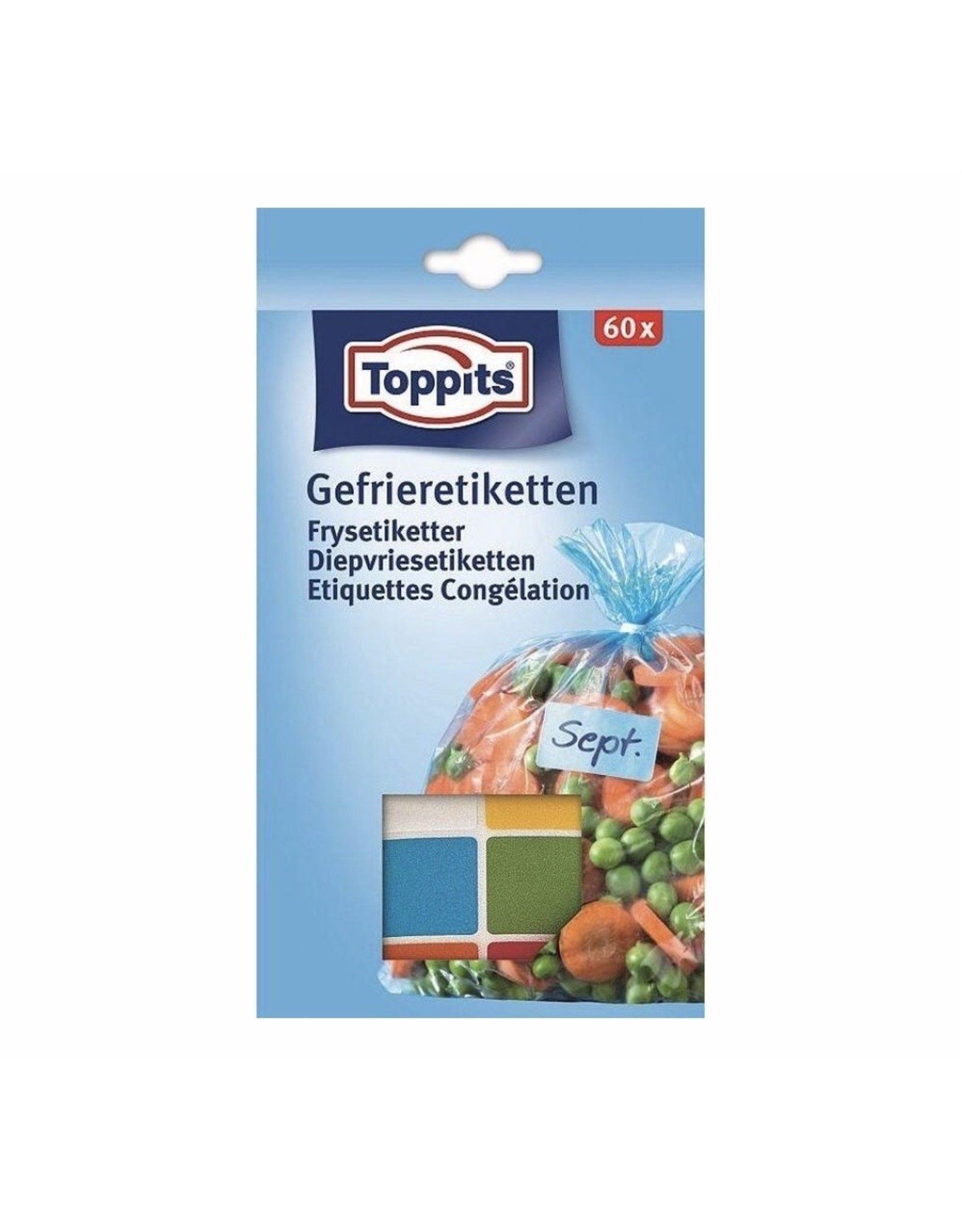 TOPPITS TOPPITS DIEPVRIESETIKETTEN