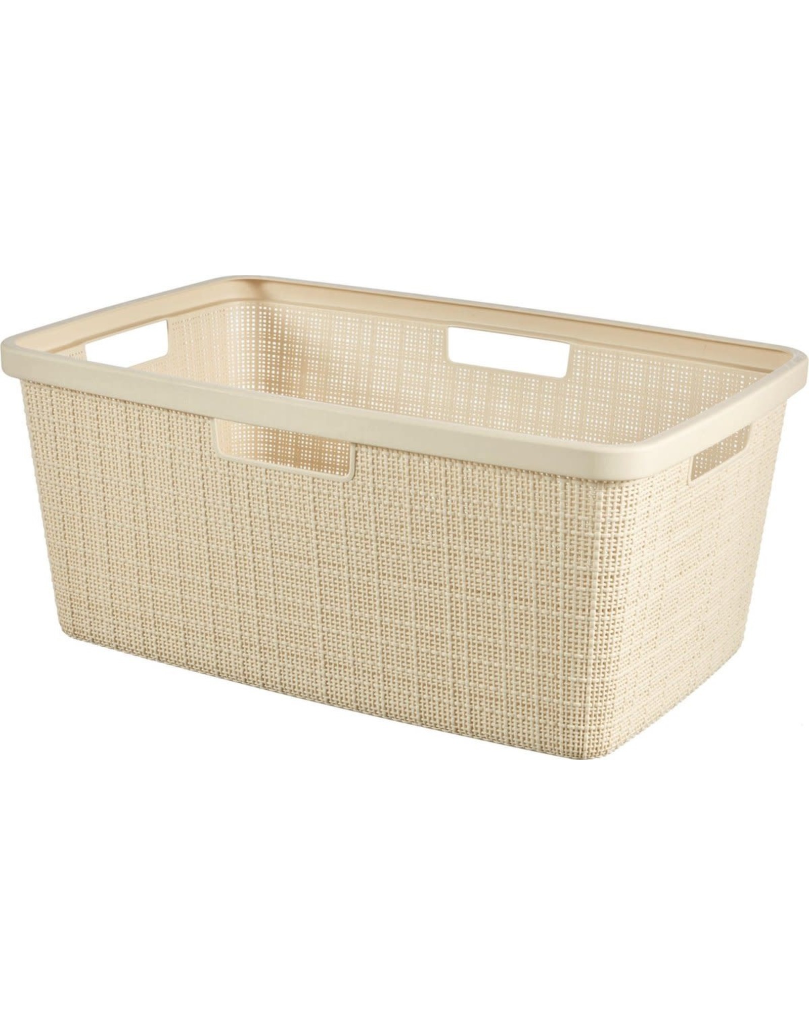 CURVER Curver Jute wasmand 46 liter offwhite