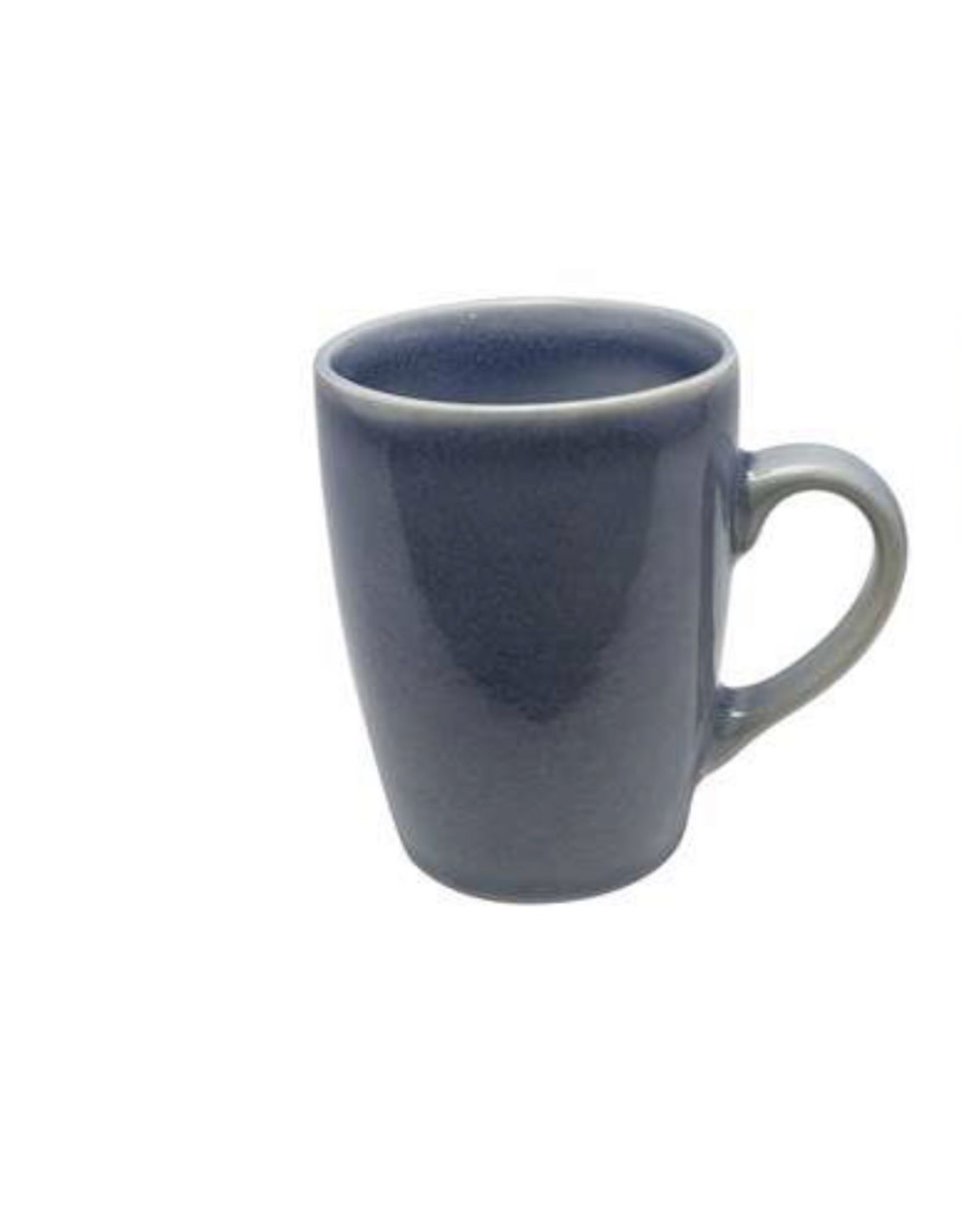 Koffiemok "old look" 340ml Ø8x10cm blauw