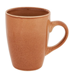 Koffiemok "old look" 340ml Ø8x10cm Bruin