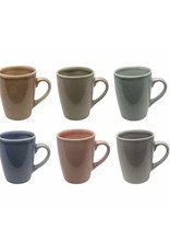 Koffiemok "old look" 340ml Ø8x10cm Bruin