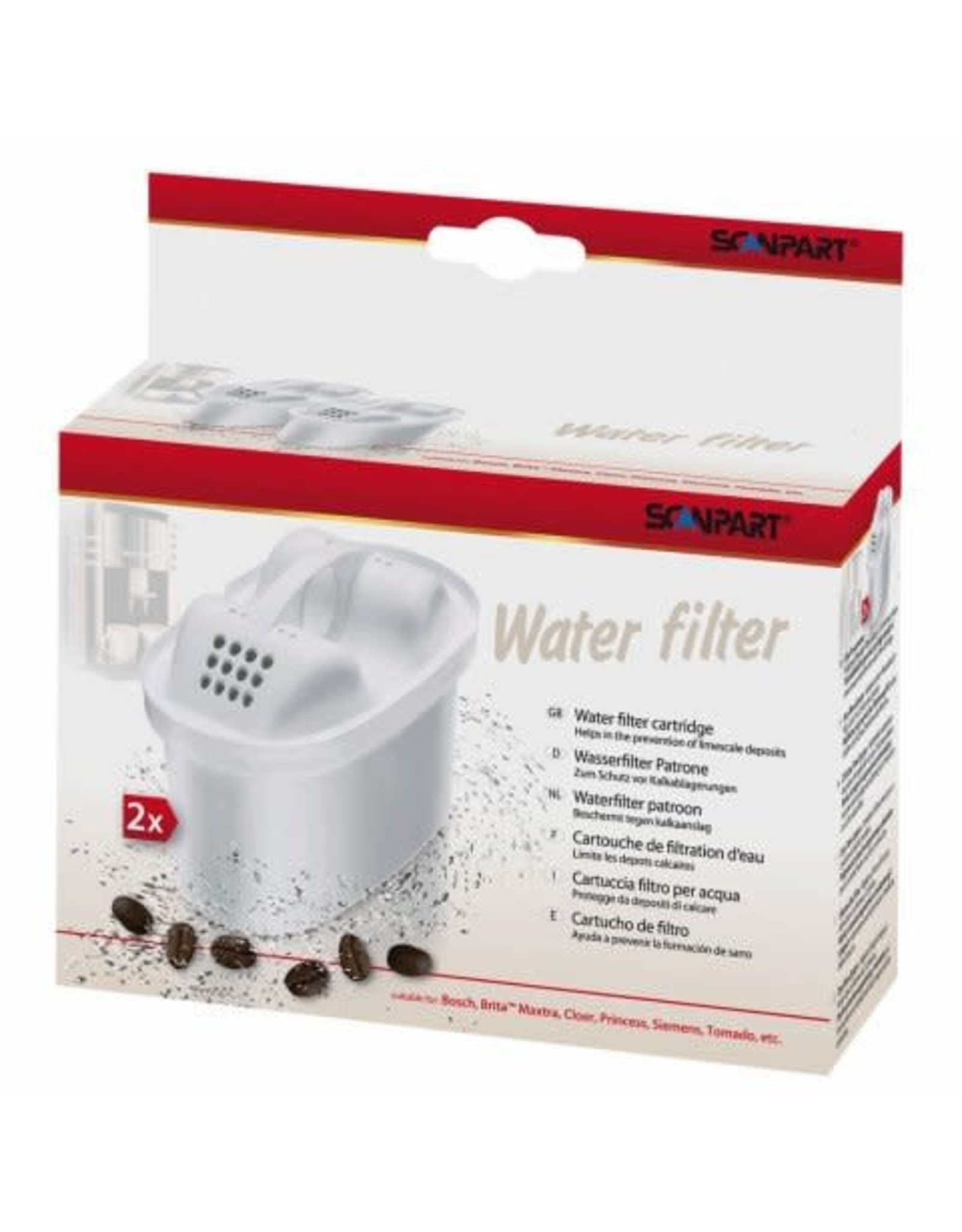 Scanpart waterfilterpatroon Tassimo/Maxtra 2-pack