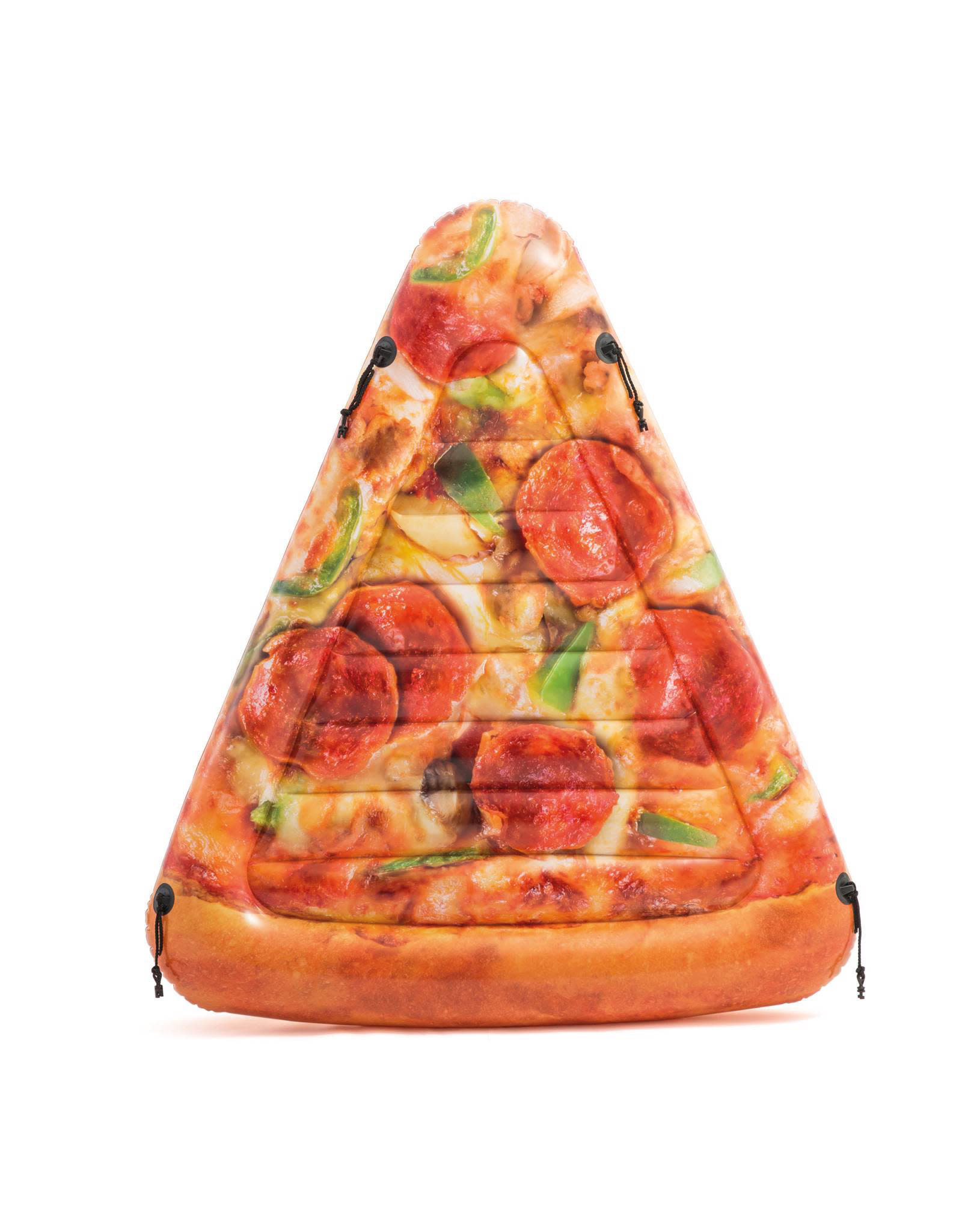 INTEX Intex luchtbed pizzapunt 175 x 145 cm bruin