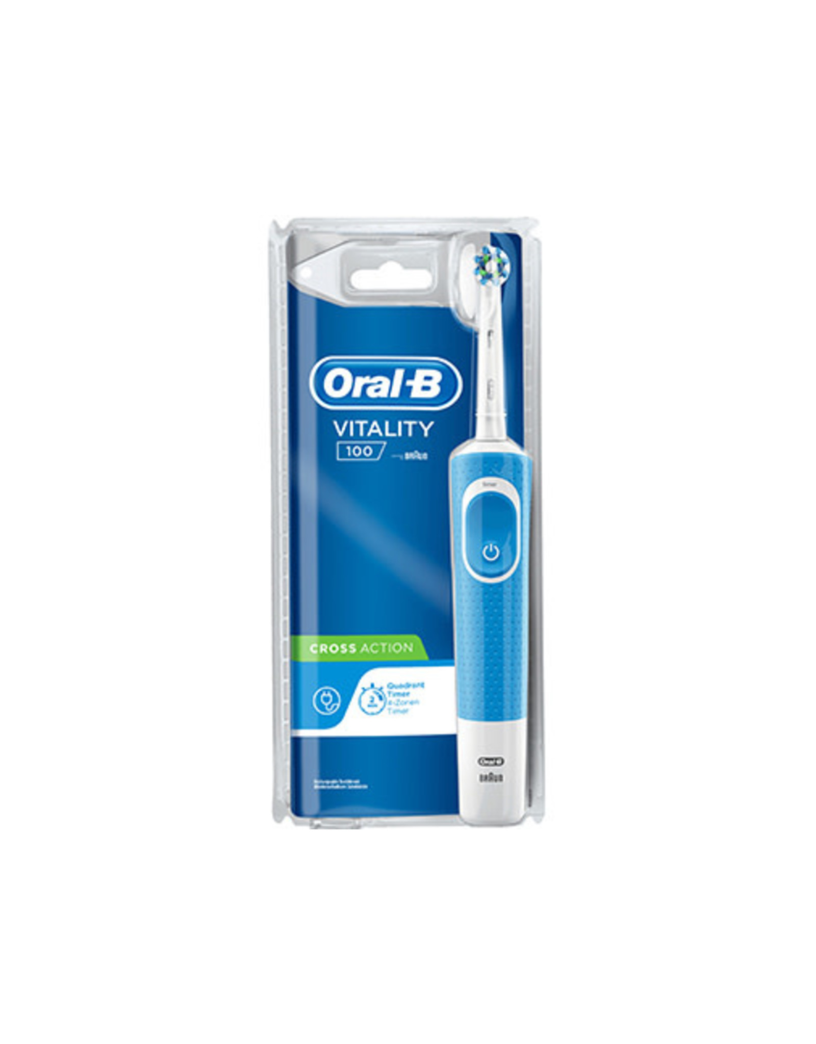 BRAUN Oral-b Vitality 100 Blauw - Elektrische Tandenborstel - Oral B