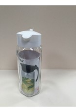 Alpina Karaf glas 1,5L met kunststof deksel WIT