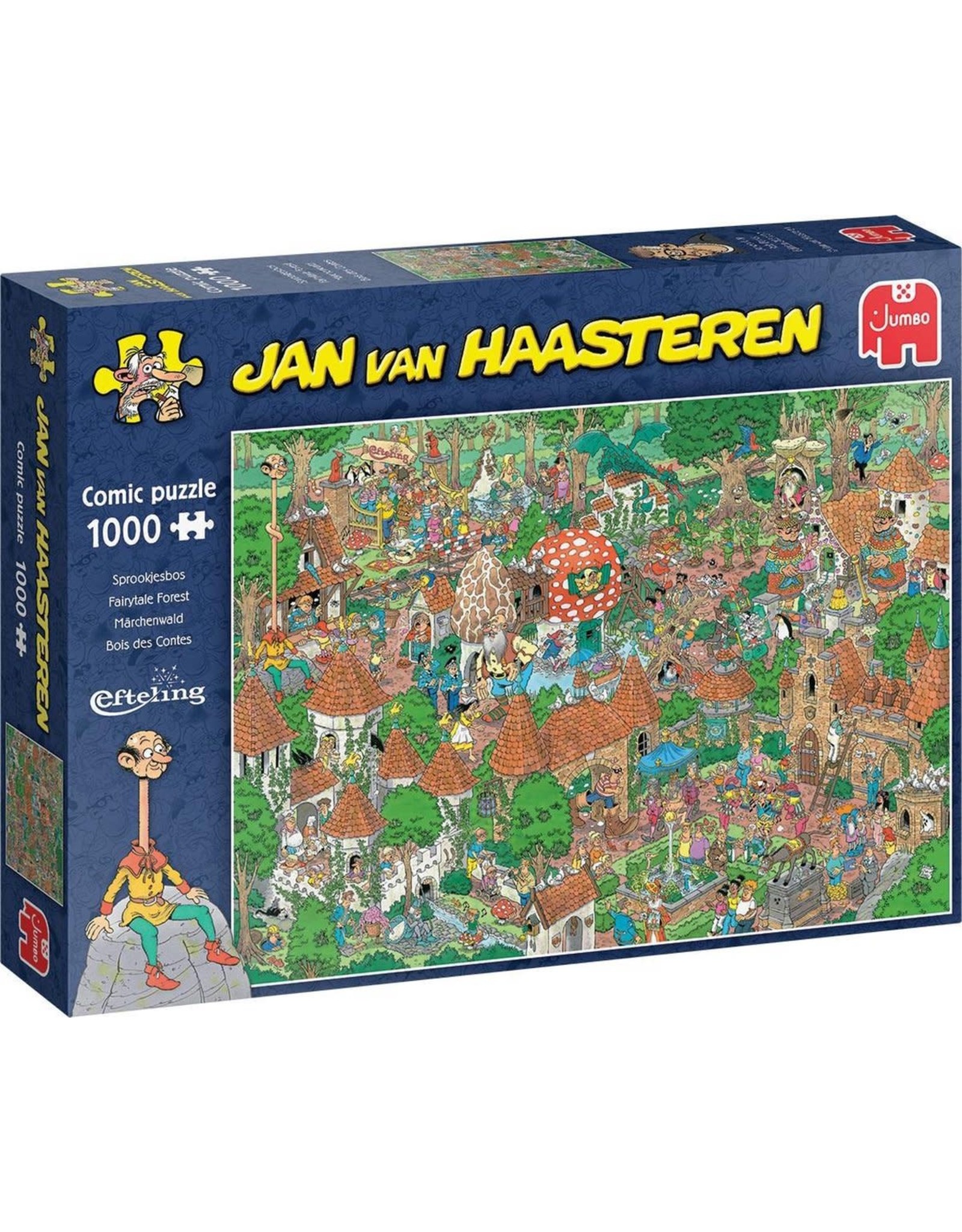 JUMBO Jan van Haasteren Efteling Sprookjesbos puzzel - 1000 stukjes