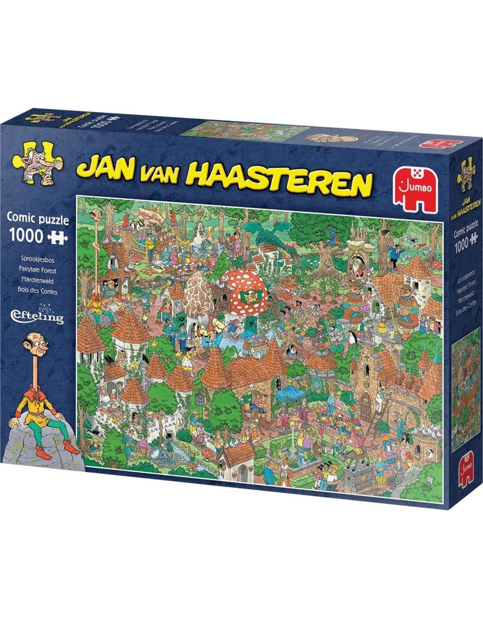 JUMBO Jan van Haasteren Efteling Sprookjesbos puzzel - 1000 stukjes