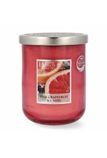 HEART & HOME Heart & Home Geurkaars In Pot - Pink Grapefruit & Casis