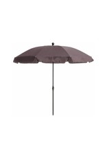 Madison Parasol Las Palmas Round  Taupe ∅200cm