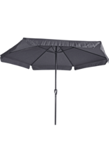 Lesli Living Parasol Gemini 300 cm  Grijs