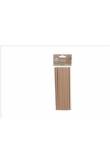 MERKLOOS Rietjes Kraft Papier Set 20st