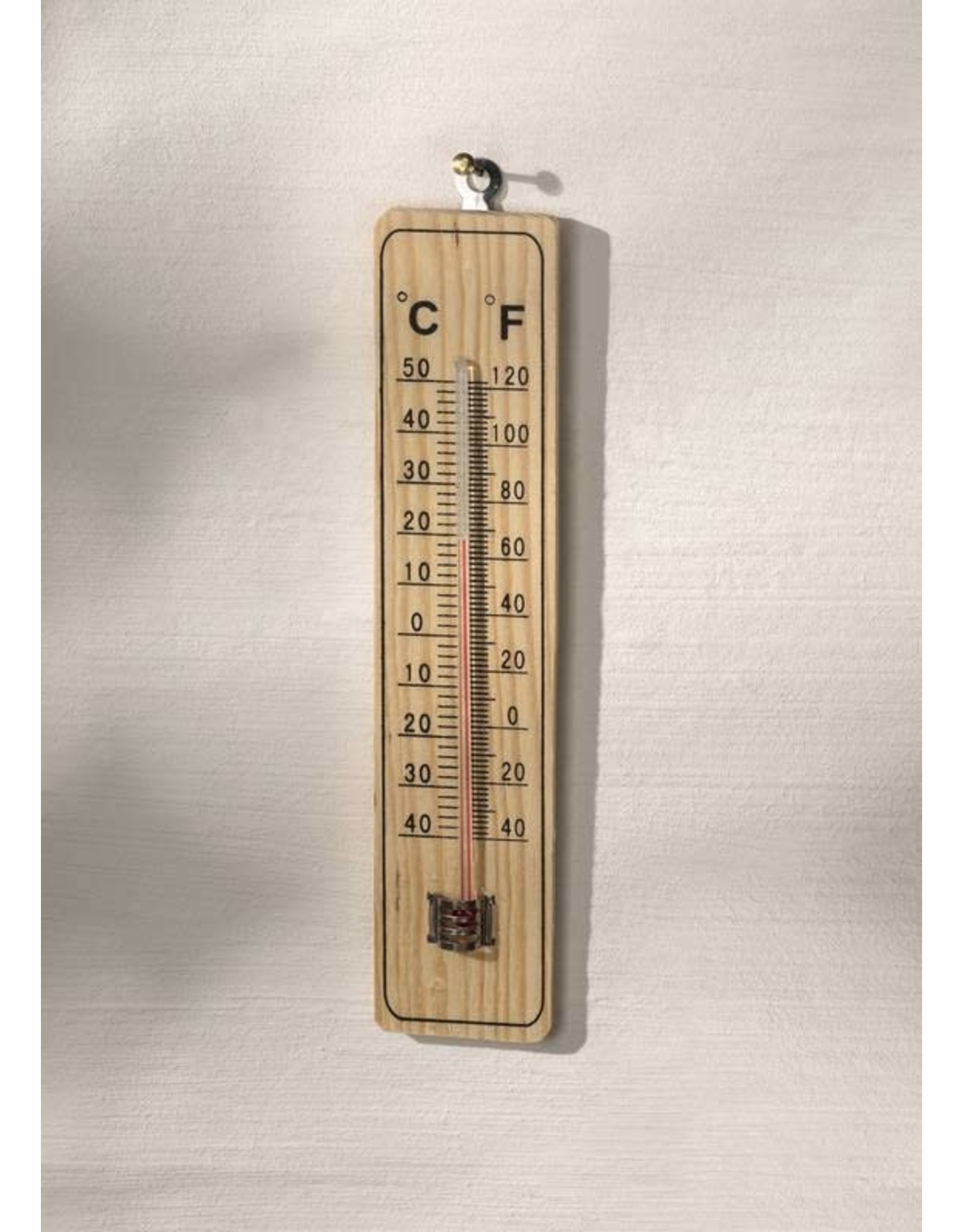 Thermometer hout 22 cm