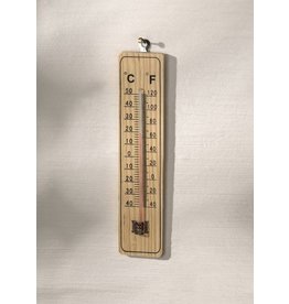 Thermometer hout 22 cm Thermometer hout 22 cm