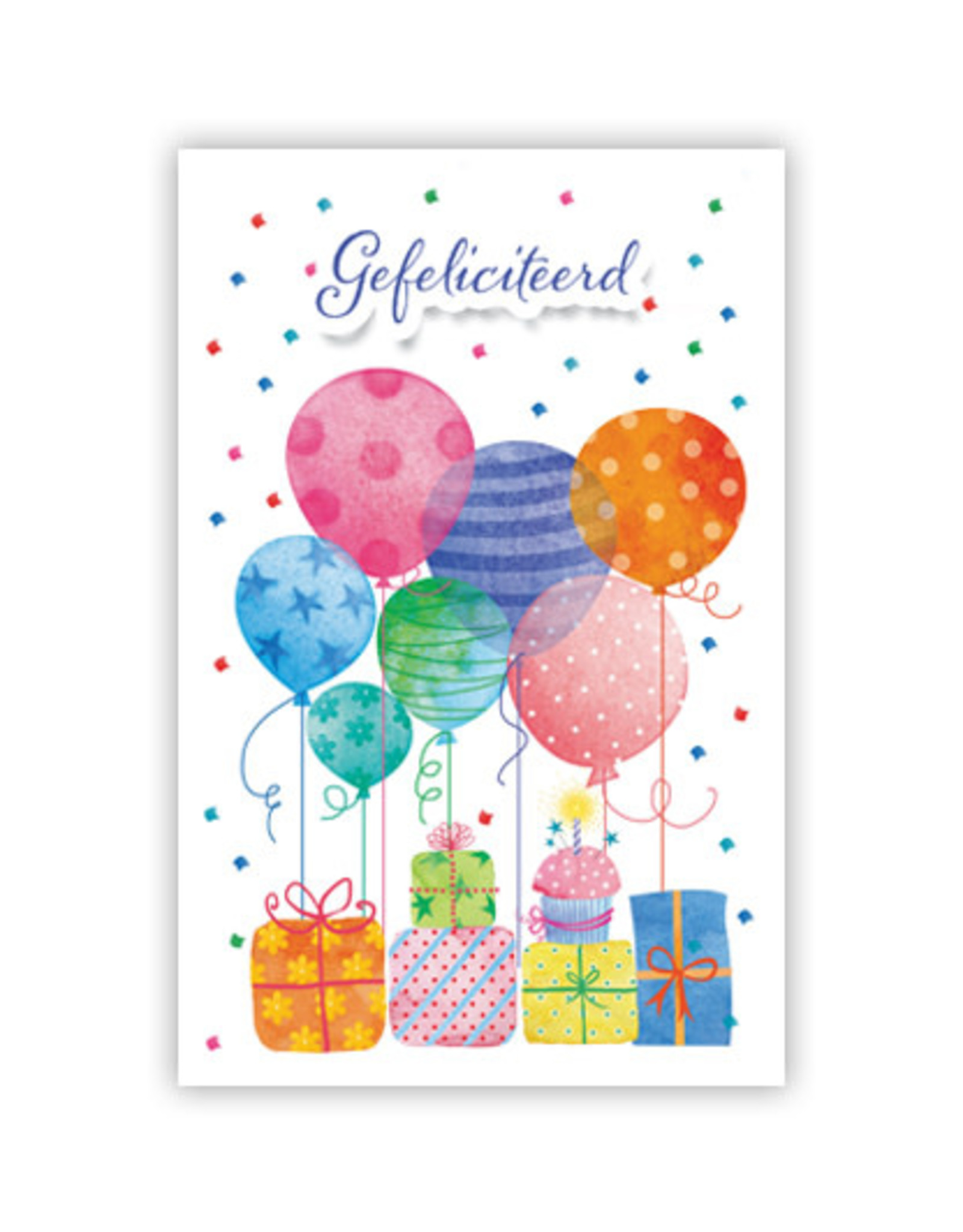 PRIMEURCARDS Gefeliciteerd- PrimeurCards- met envelop