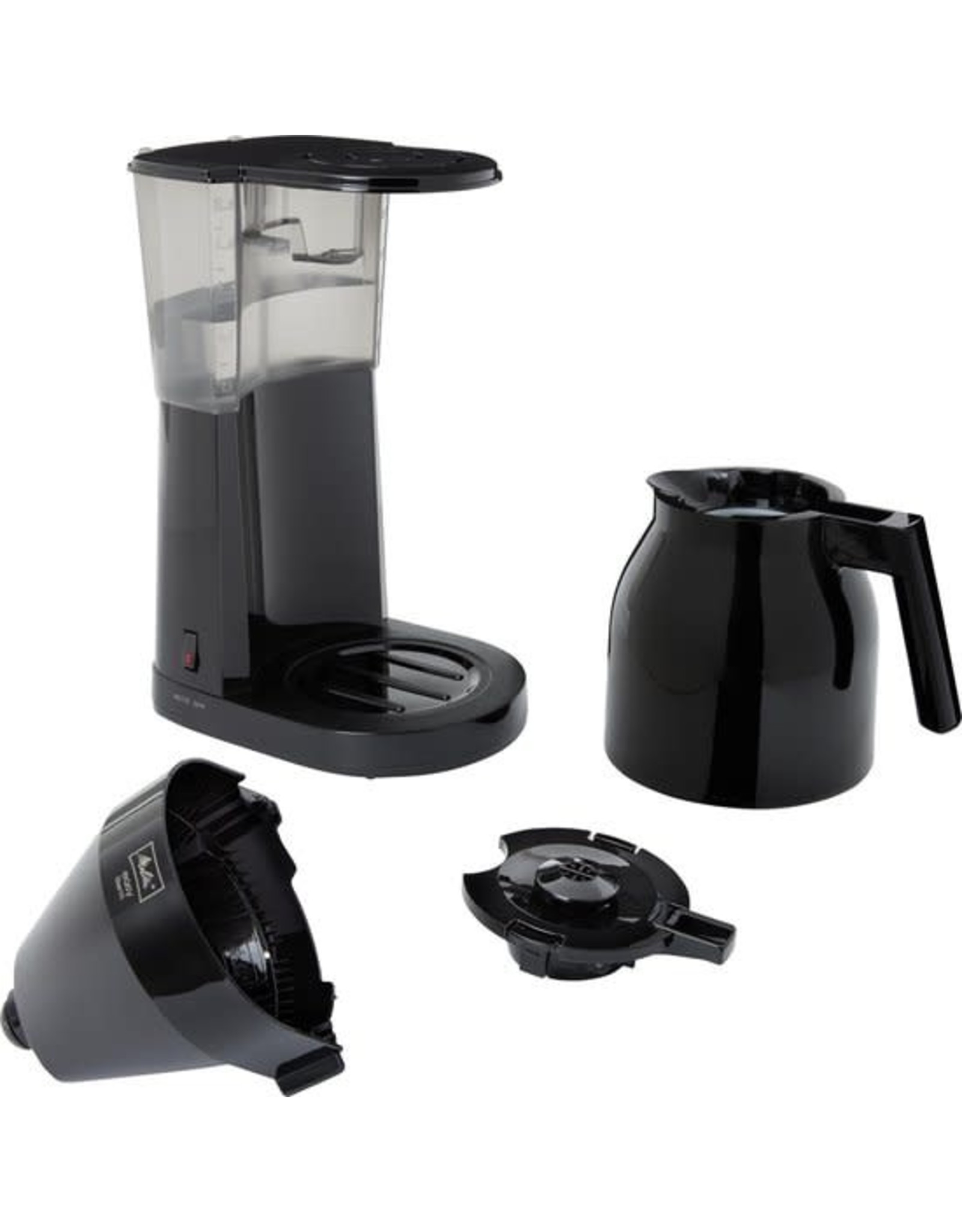 MELITTA Melitta Easy II Therm - Filter-koffiezetapparaat - Zwart