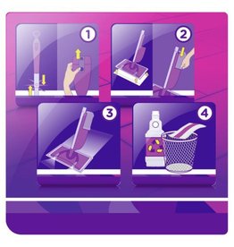 SWIFFER Swiffer WetJet vloerwisser vervangdoekjes - 20 stuks