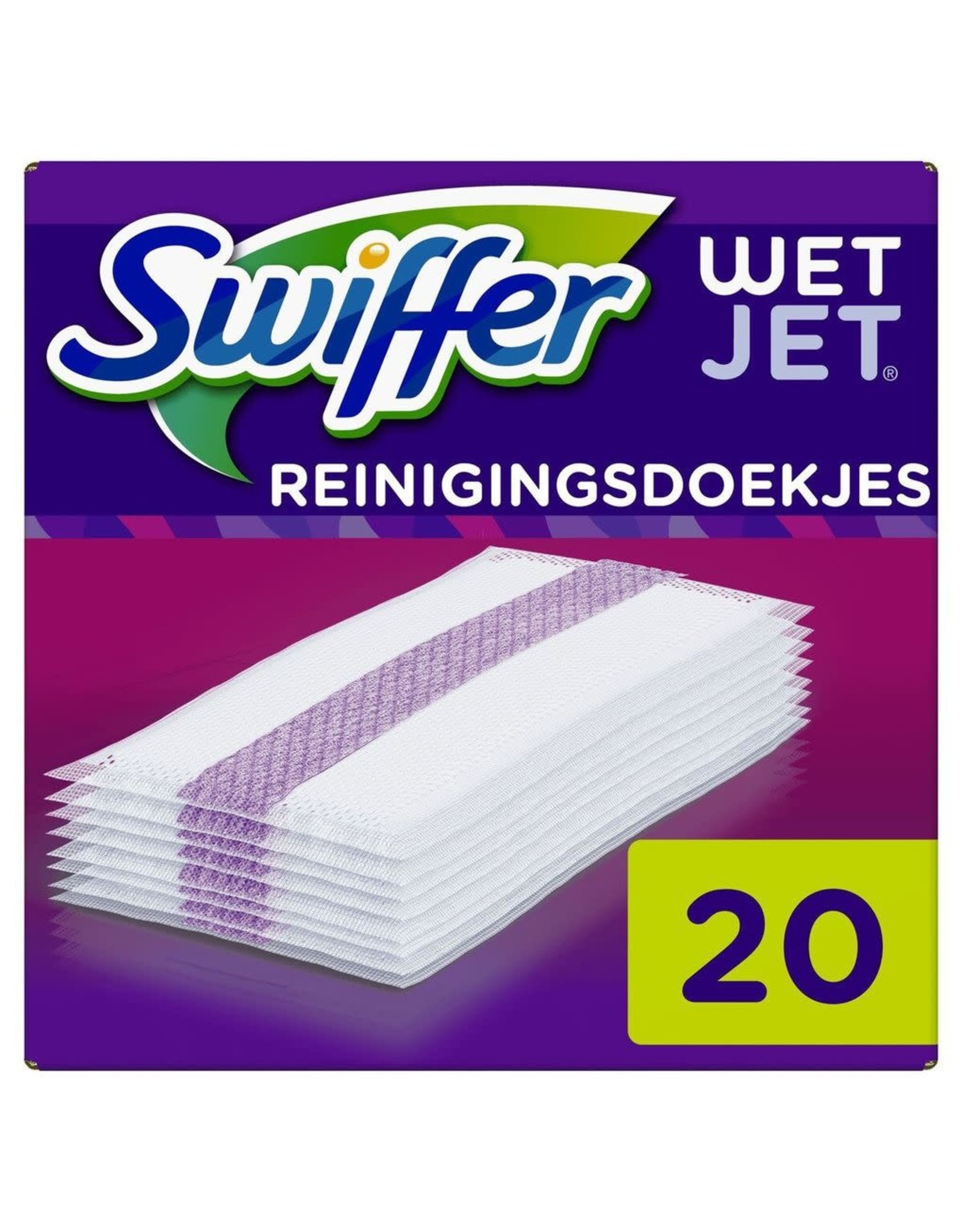 SWIFFER Swiffer WetJet vloerwisser vervangdoekjes - 20 stuks