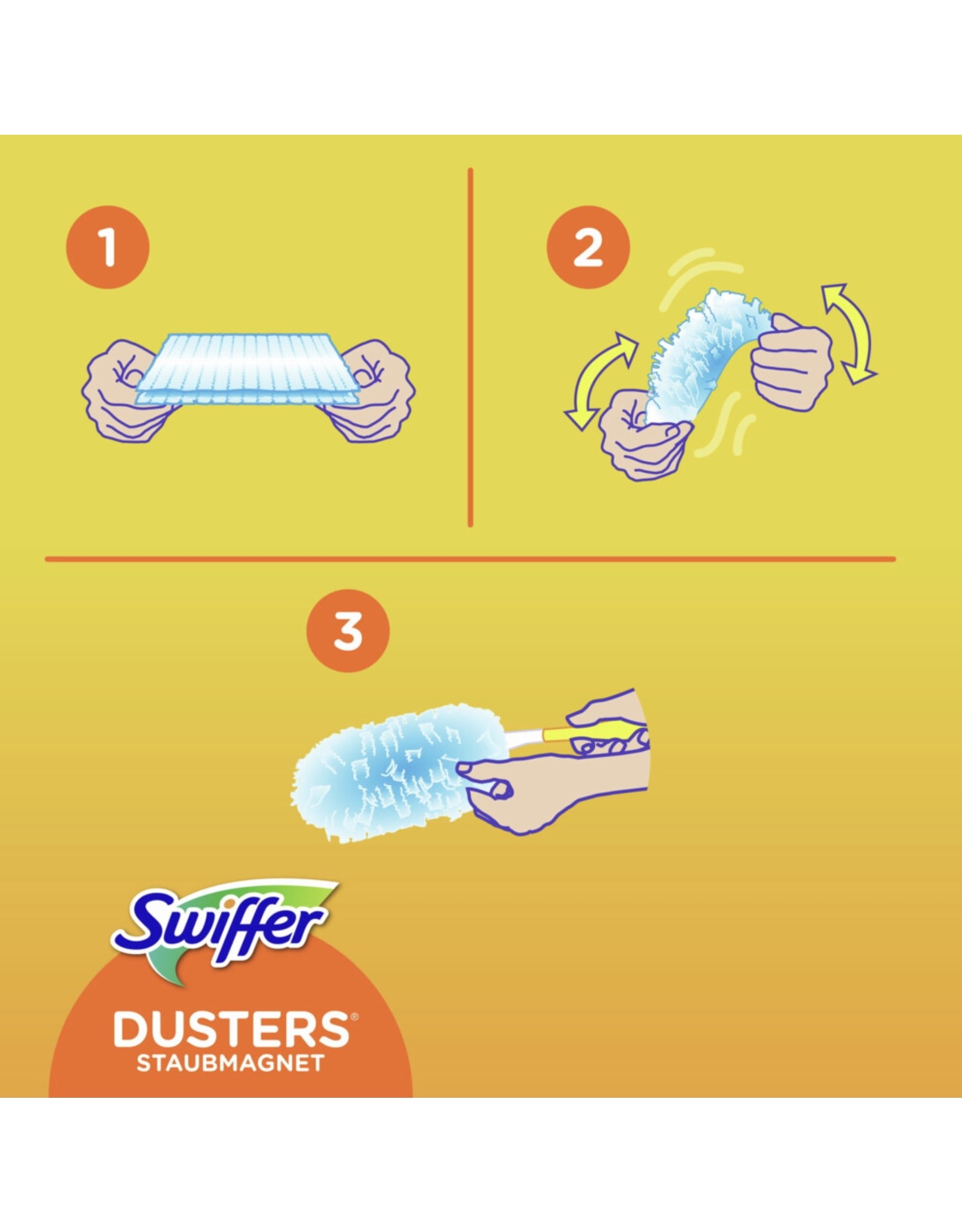 SWIFFER Swiffer Duster Stofdoekjes - Starterkit + 3 navullingen