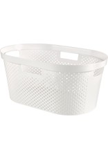 CURVER Curver Infinity wasmand dots 40L - 100% recycled wit