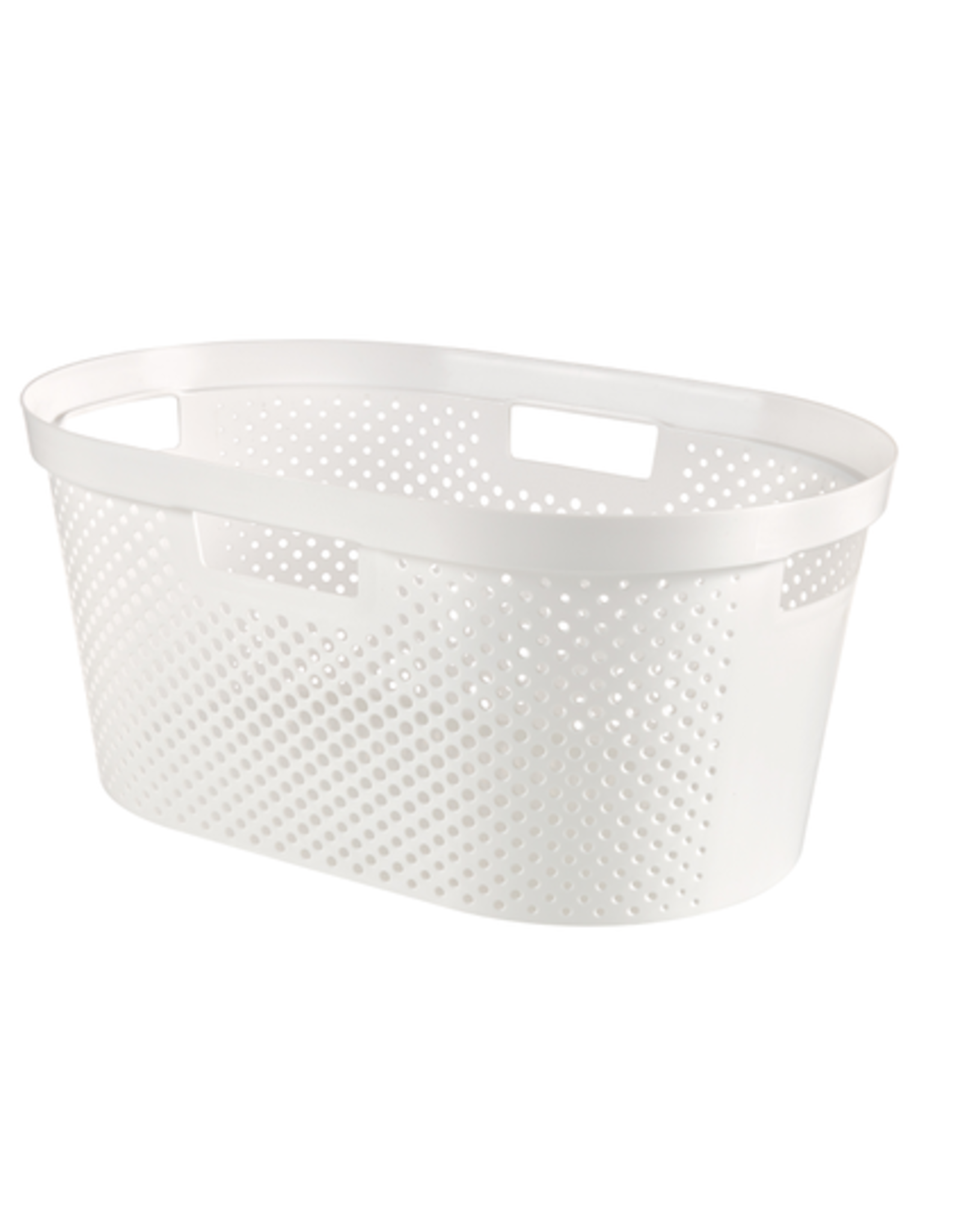 CURVER Curver Infinity wasmand dots 40L - 100% recycled wit