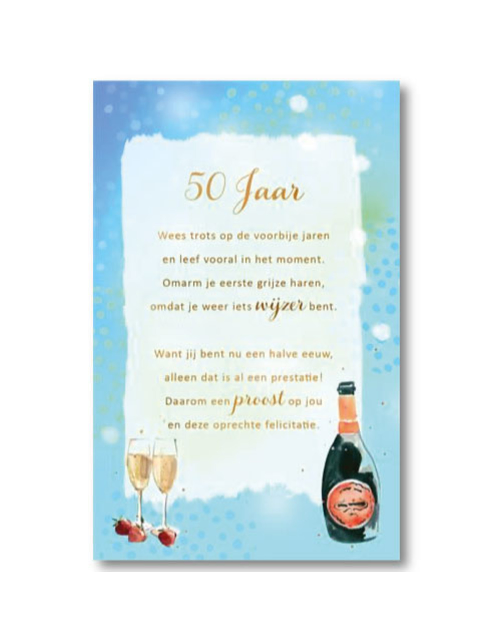 Hallmark 50 Jaar - Hallmark- met envelop