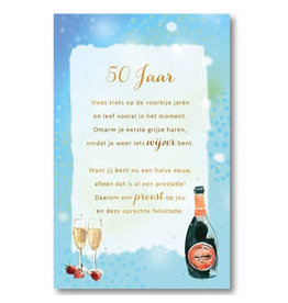 Hallmark 50 Jaar - Hallmark- met envelop