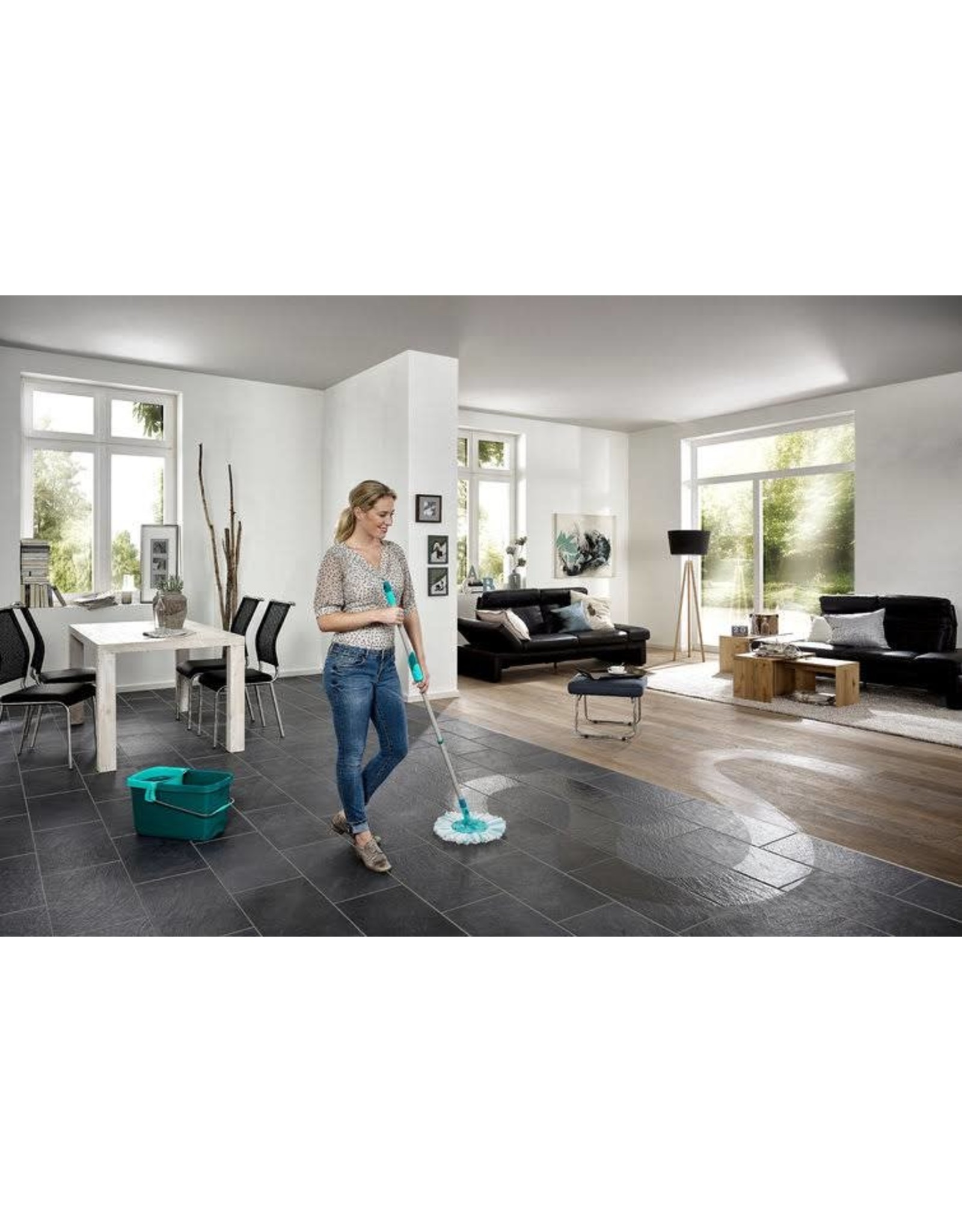 LEIFHEIT Leifheit 52104 Clean Twits Micro Duo Mop