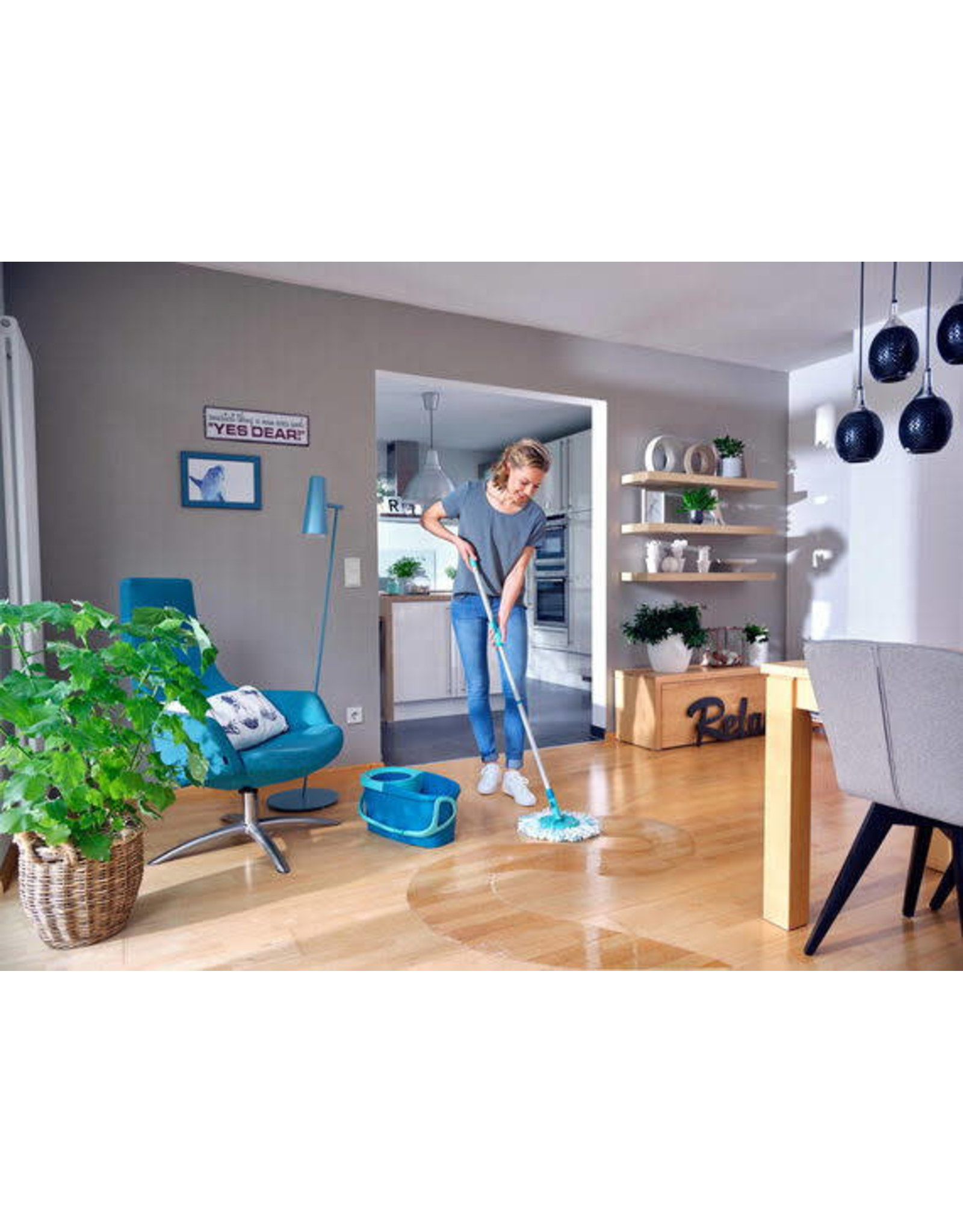 LEIFHEIT Leifheit 52104 Clean Twits Micro Duo Mop