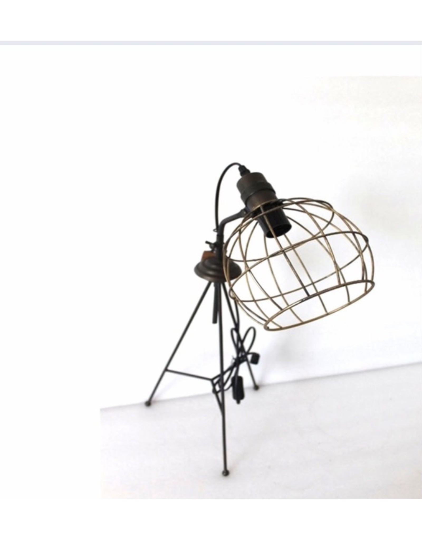 MANSION Metal industriële  Lamp Globe 29*37.5*75cm