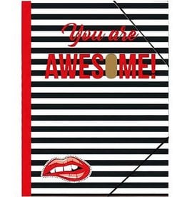 verhaak Verhaak Elastomap Awesome Meisjes A4