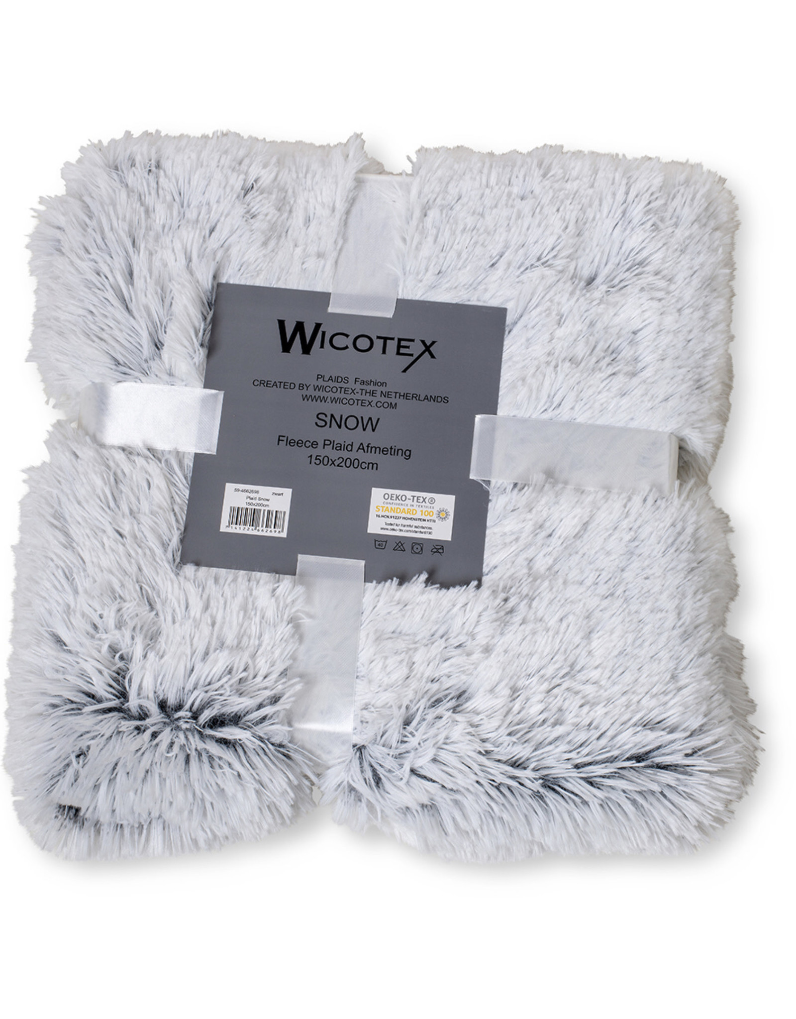 WICOTEX KUNST BONT SNOW 150X200CM POLYESTER - H-BLOK & TOYS