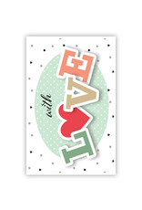 PRIMEURCARDS With Love - PrimeurCards - met envelop