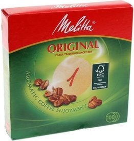 MELITTA RONDFILTER NR 1/100