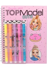 TOPMODEL Top Model - Colouring Book w/Felt Pens - Candy Cake (48809) /Arts and Crafts